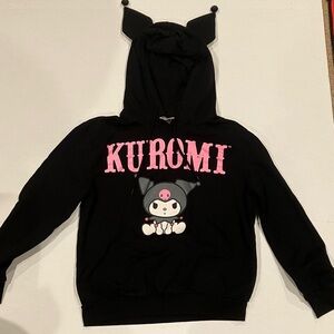 Kuromi Black Hoodie Small